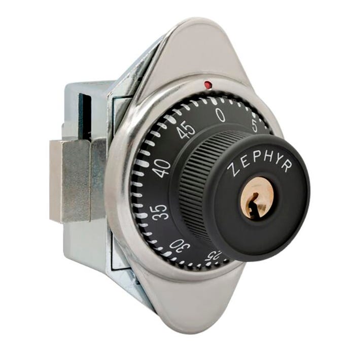 Zephyr Built In Combination Lock With Vertical Dead Bolt, Right Hinge, Pack Of 10