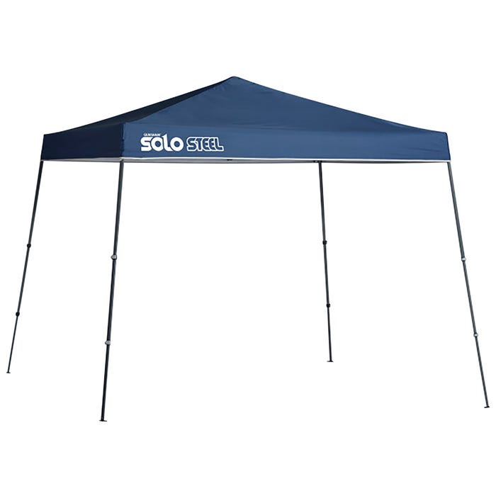 Quik Shade Solo Steel 72 Slant Leg Canopy, 11 x 11 Feet, Midnight Blue