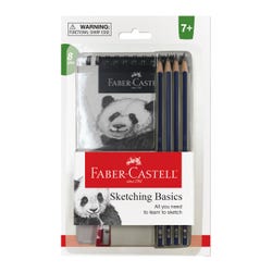 Faber-Castell Sketching Basics, Black, Set of 8, Item 2091077