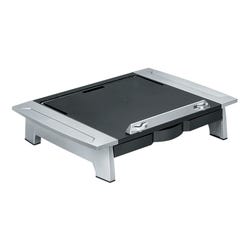Fellowes Office Suites Premium Monitor Riser, Black/Silver 2134643