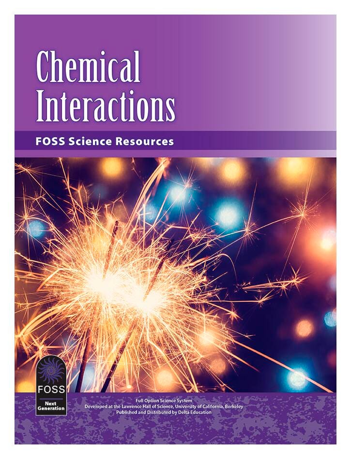 FOSS Next Generation Chemical Interactions Science Resources Student Book, Pack of 16, Item Number 1558511