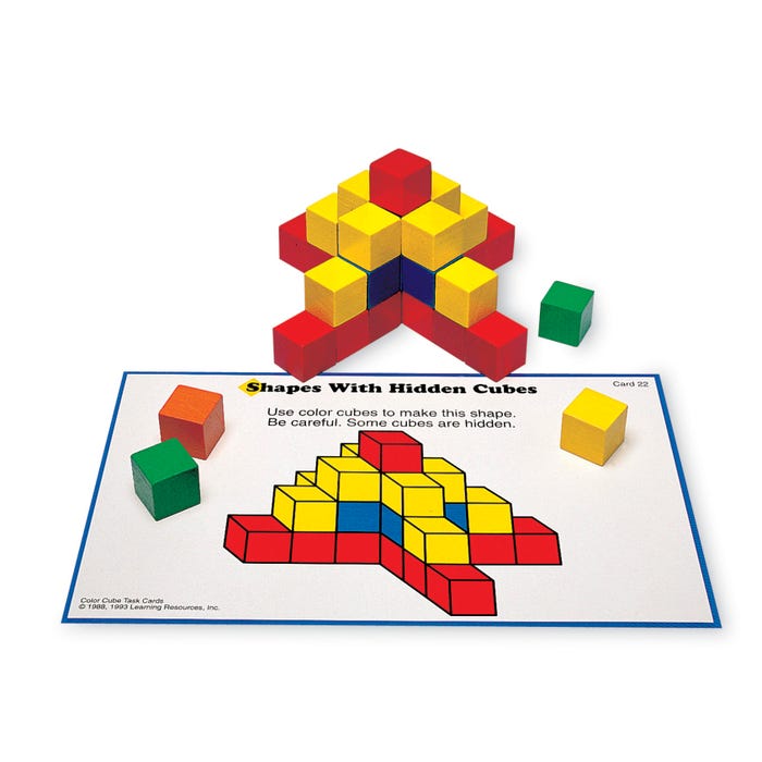 Learning Resources Creative Color Cubes Activity Set
