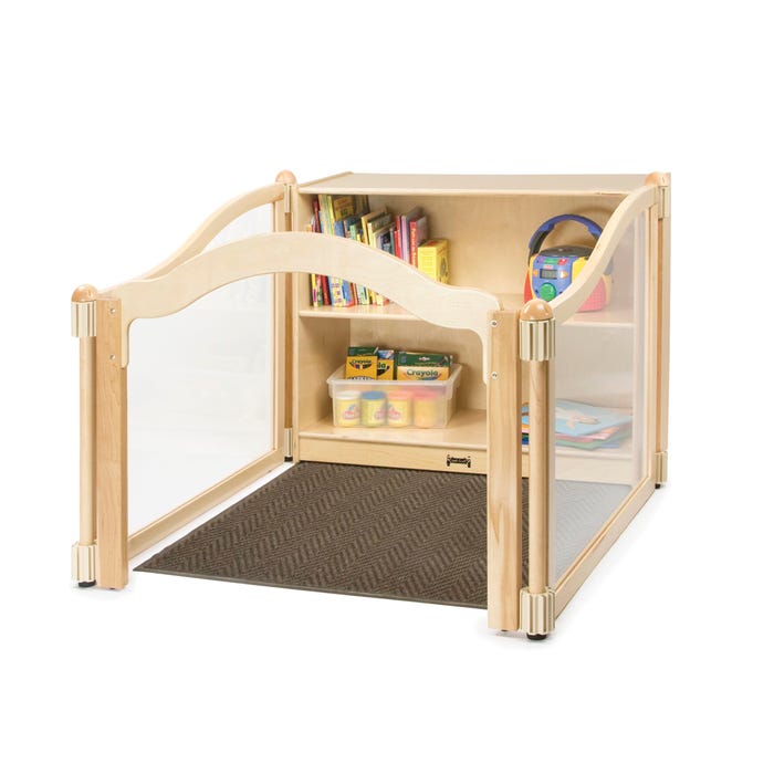 Jonti-Craft Multi-Functional Imagination Nook with Storage Shelf, 41-1/2 x 54 x 30-1/2 Inches