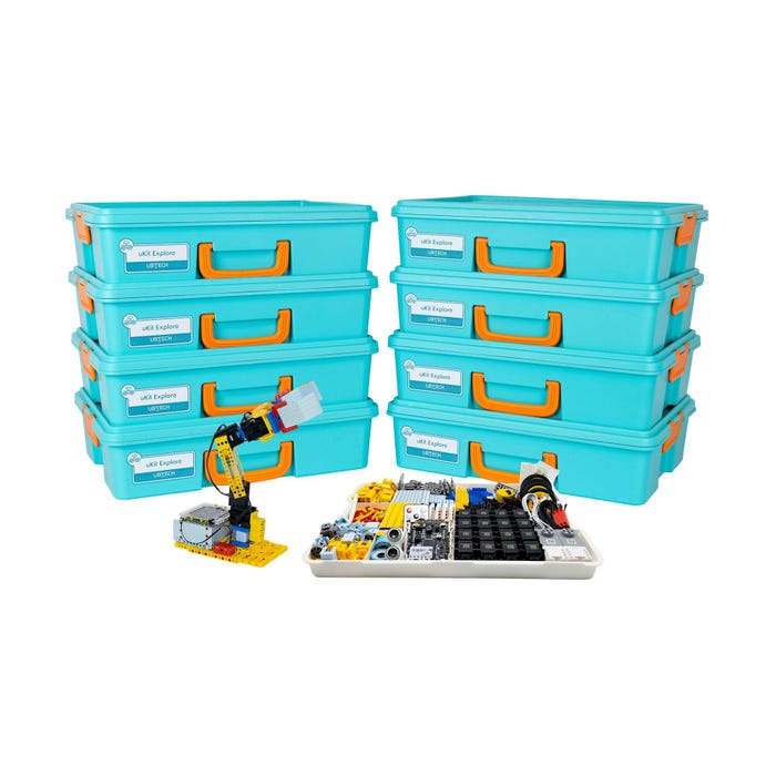 UBTECH uKit Explore Robot Class Pack, Set of 8 Kits