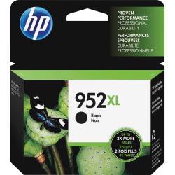 HP 952XL Ink Cartridge, F6U19AN, Black