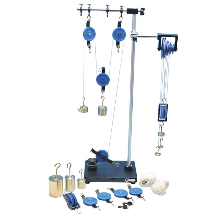 Eisco Labs Student Pulley Demonstration Set, 10 Pieces