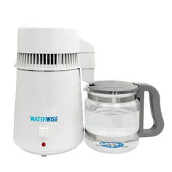 Waterwise 4000 Compact Portable Water Purifier/Distiller, 6 gal, 120 VAC, 800 W, 60 Hz