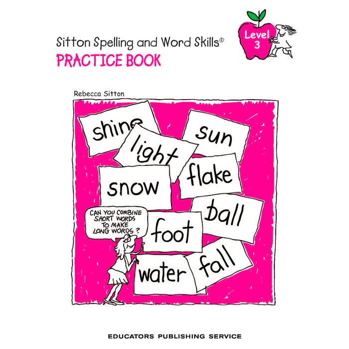 Sitton Spelling Student Practice Books, Grade 3, Set of 5