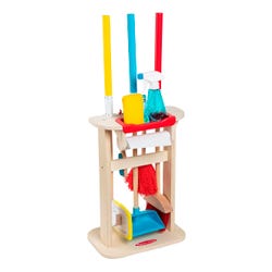 Melissa & Doug Deluxe Dust! Sweep! Mop! Set, 11 Pieces, Item Number 2096249