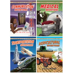 Crabtree Inventions that Shaped the Modern World Books, Set of 4, Item Number 1565957