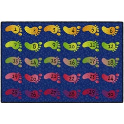 Flagship Carpets Counting Feet Carpet, Rectangle 4002447