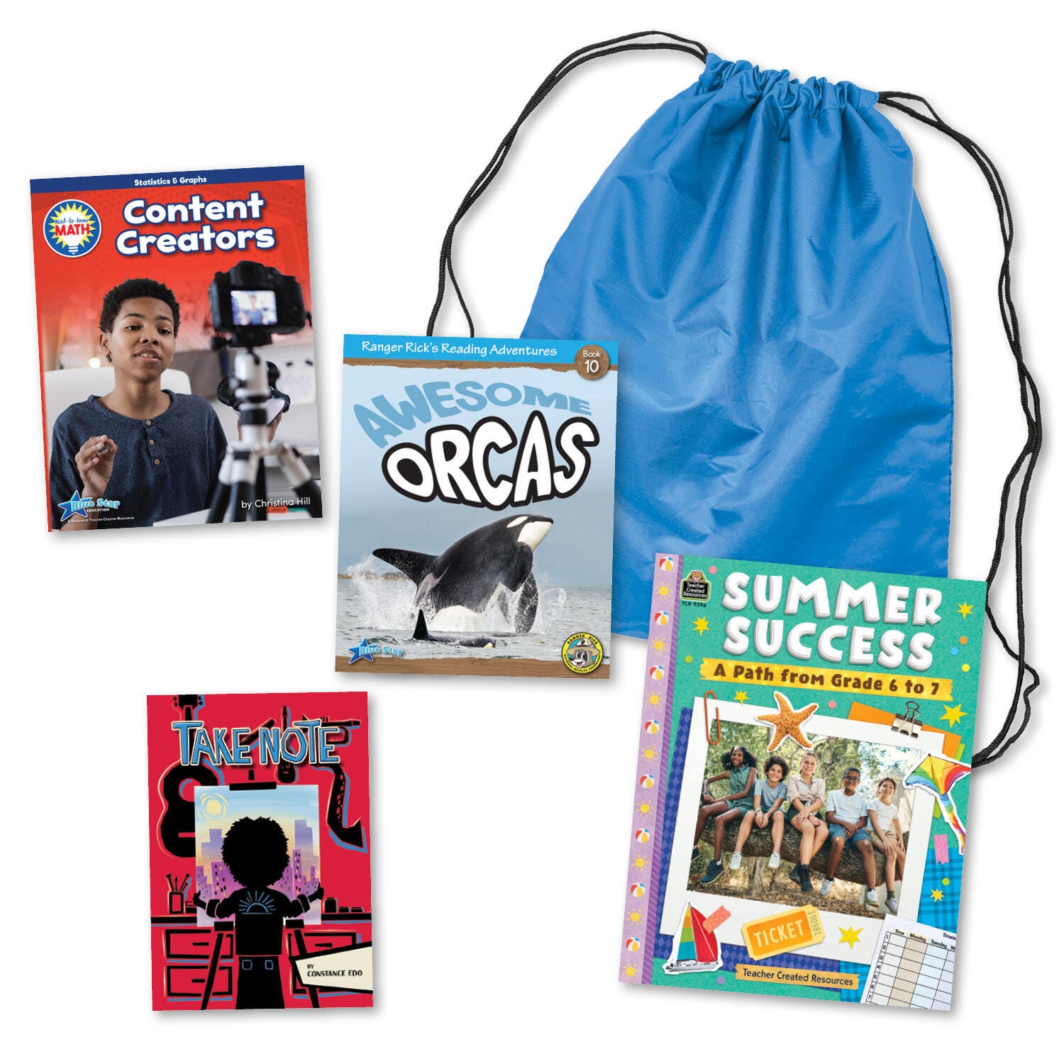 Image for Teacher Created Resources Summer Success Backpack, Preparing for Grade 7 from School Specialty