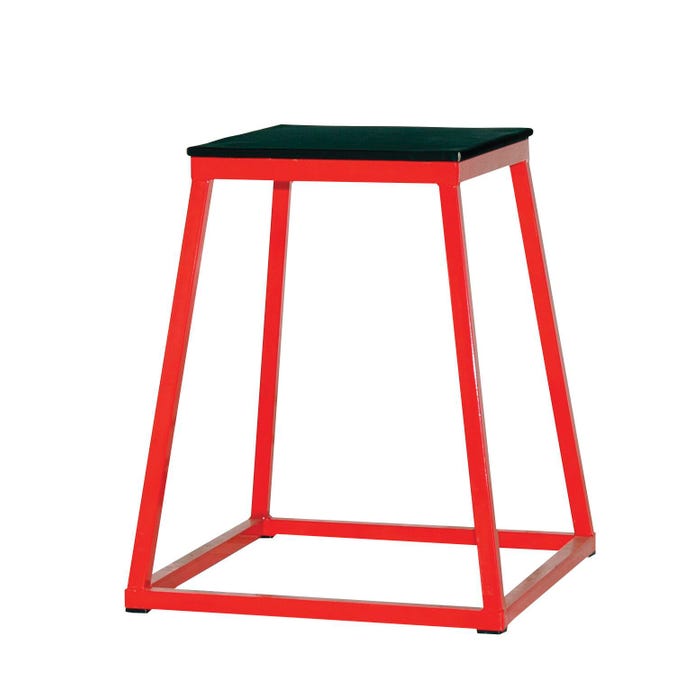 Champion Sports Plyometric Box, 24 Inches, Red
