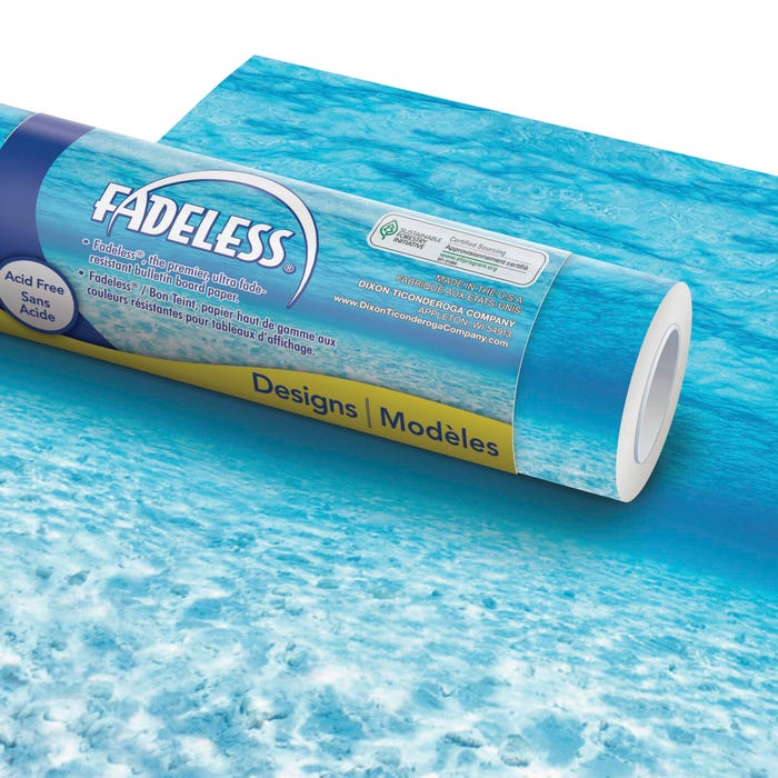 Fadeless Designs Bulletin Board Paper, Under the Sea, 48 Fadeless Designs Bulletin Board Paper, Under the Sea, 48