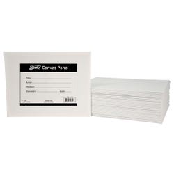 Sax Genuine Canvas Panels, 11 x 14 Inches, White, Pack of 36 2105316
