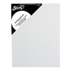 Image for Sax Quality Stretched Canvas, Double Acrylic Primed, 9 x 12 Inches, White from School Specialty