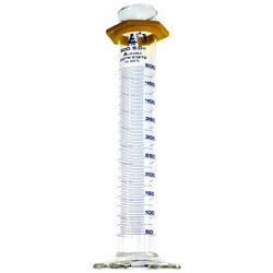 Eisco Labs Graduated Cylinder, Borosilicate Glass, 500mL
