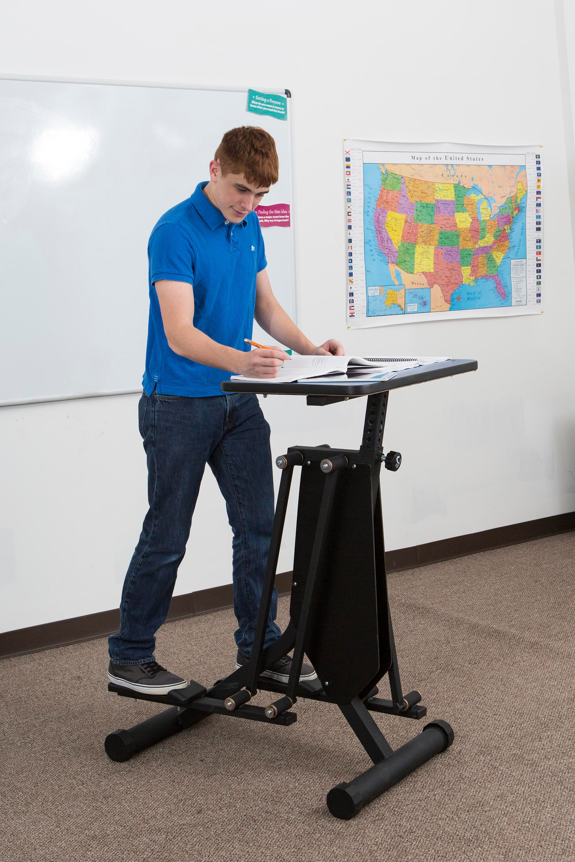 Image for Kidsfit Strider Desk, Ages 7 to Adult from School Specialty