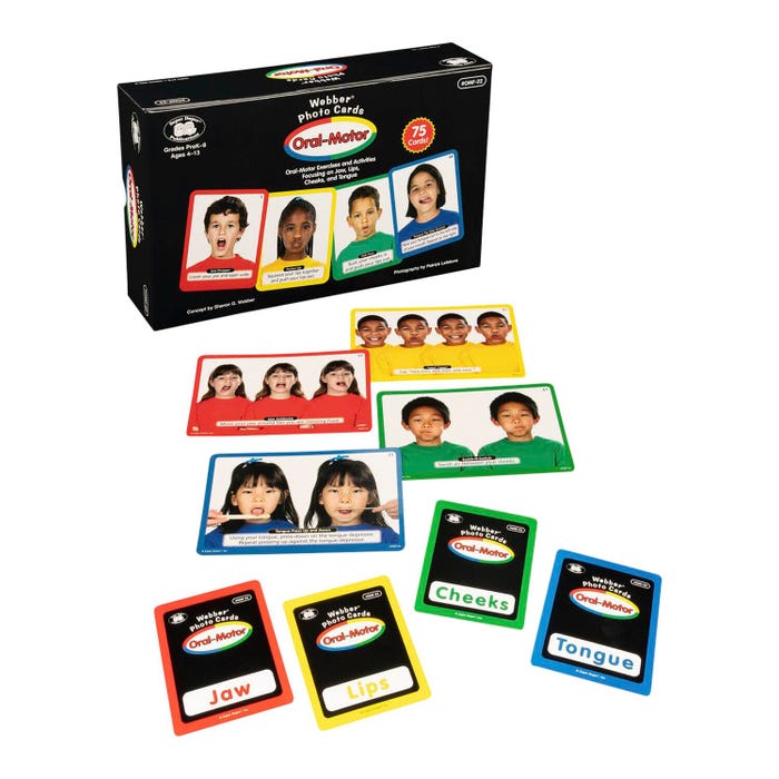 Super Duper Publications Webber Oral-Motor Photo Cards