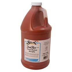 Sax Heavy Body Acrylic Paint, 1/2 Gallon, Burnt Sienna 1572427