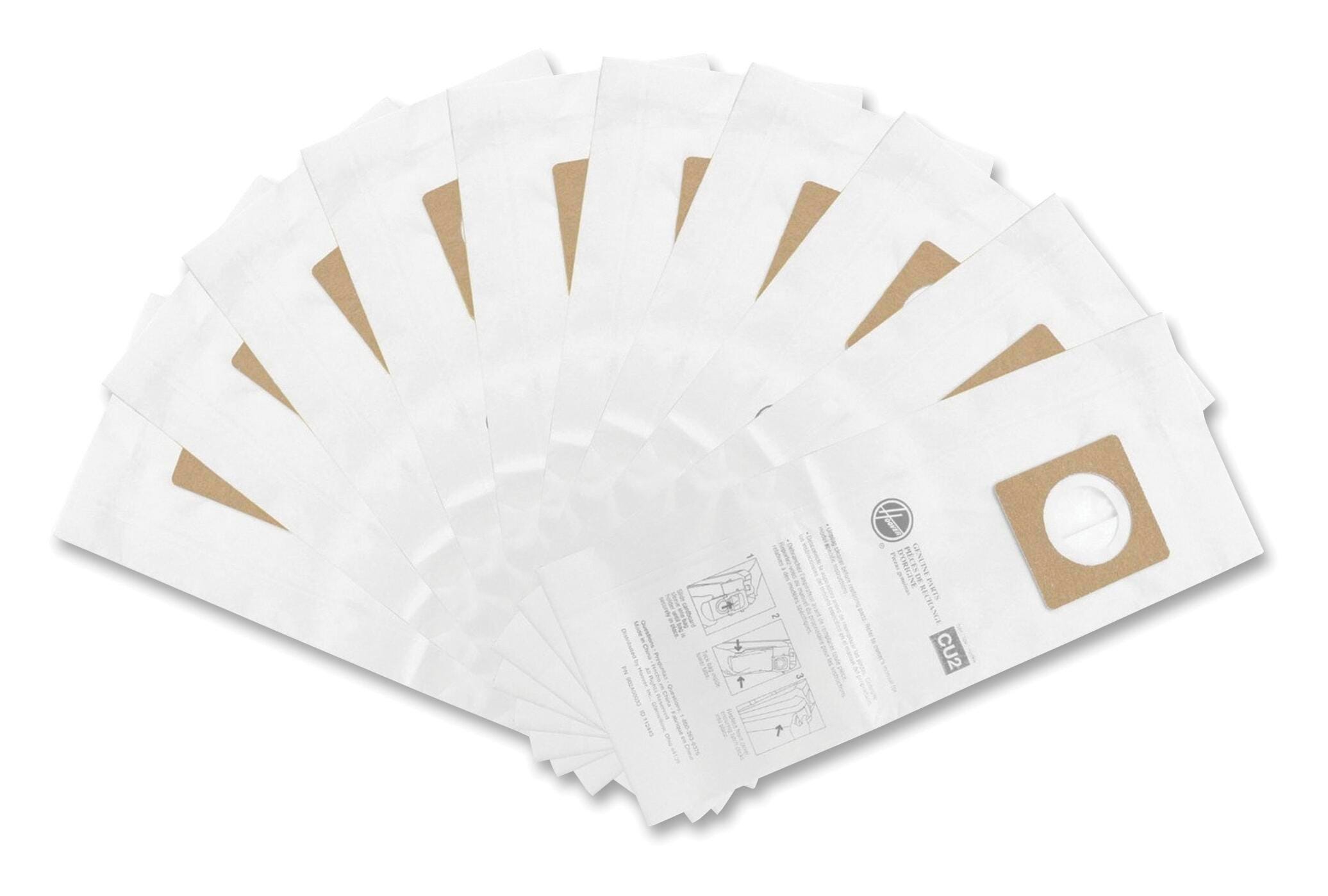 Hoover Cu2 Standard Commercial Bags, Item Number 1570906