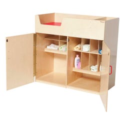 Wood Designs Deluxe Infant Care Center, 43 x 21 x 40 Inches, Item Number 089292