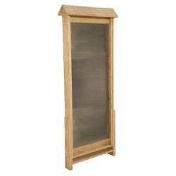 Wood Designs Outdoor Thunderwall, 30 x 8 x 72 Inches, Item Number 2104362