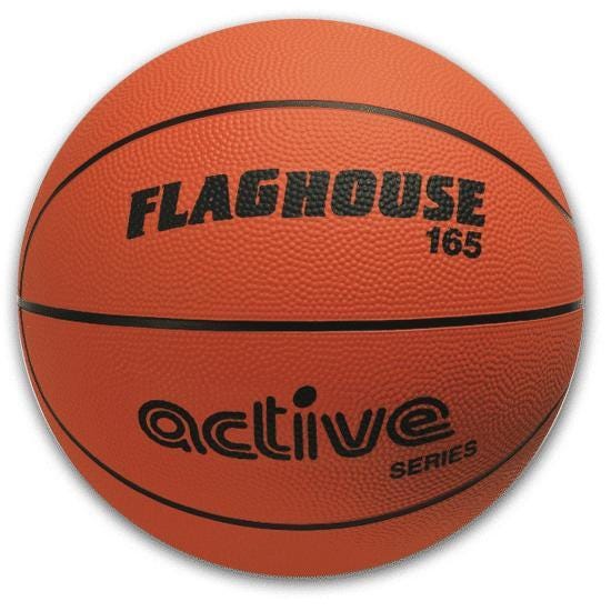 FlagHouse Active Series Men's Rubber Basketball, Size 7 2120240