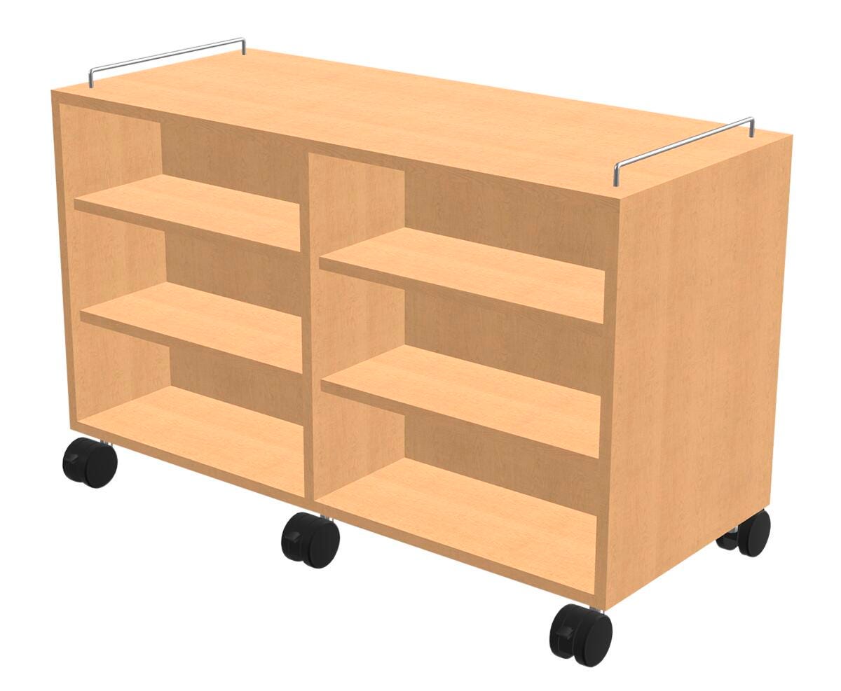 Image for Classroom Select NeoLink Straight Mobile Cabinet, Double Sided from School Specialty