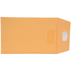 Image for School Smart Multi Tak Clasp Envelopes, 6 x 9 Inches, Kraft Brown, Box of 100 from School Specialty