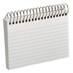3X5 Ruled Index Cards, Item Number 302023