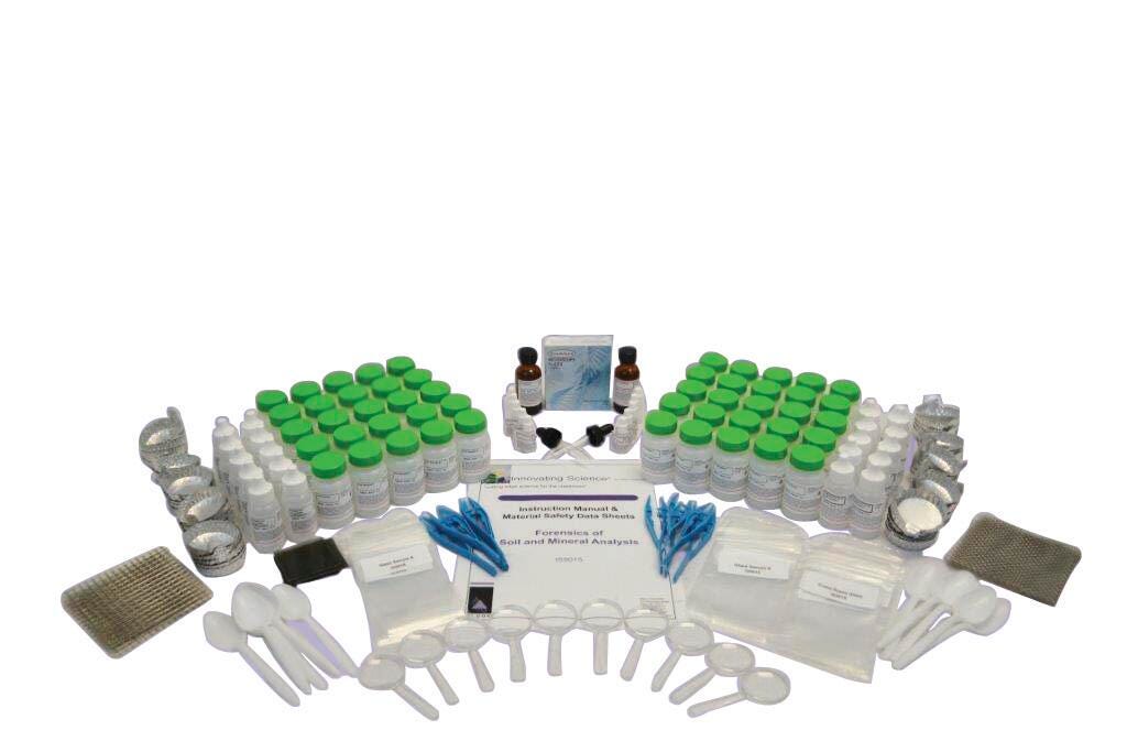 Image for Innovating Science Forensics of Soil and Mineral Analysis from School Specialty