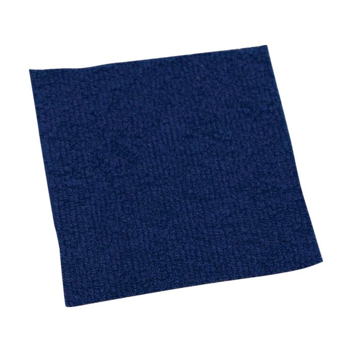 Delta Education Cloth, Terry, Blue, 4 x 4 Inches, Pack of 10