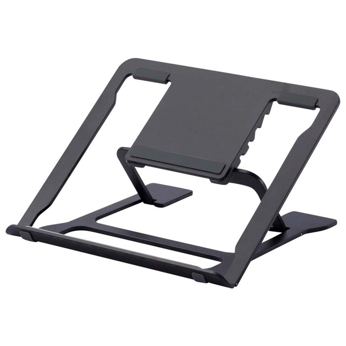 Data Accessories Adjustable Laptop Stand, 5 x 9-3/4 x 9 Inches, Black