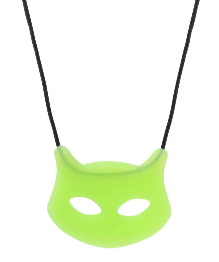 Chewigem Chewable Cat Pendant, Glow, Item Number 2103636