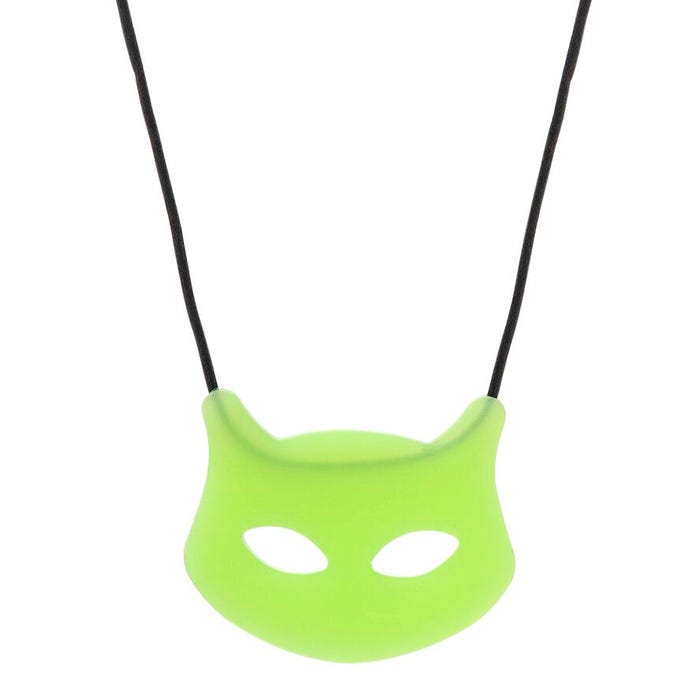 Chewigem Chewable Cat Pendant, Glow
