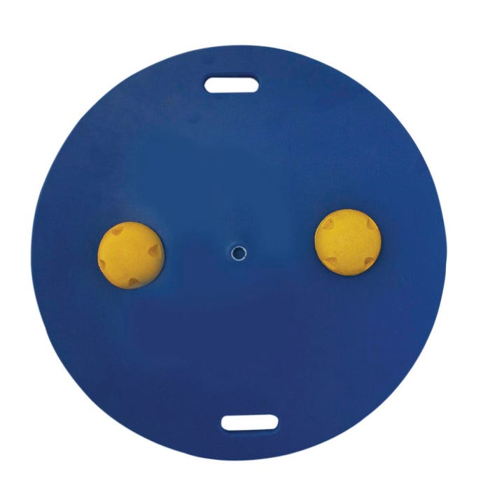 CanDo MVP Balls, Yellow/X-Easy, Pack of 2