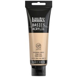 Liquitex BASICS Acrylic Paint, Unbleached Titanium, 4 Ounce Tube