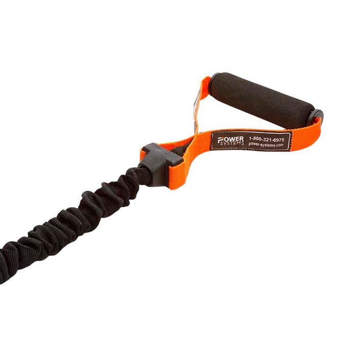 Power Systems Covered Resistance Tube, Extra Light, 48 Inches, Resistance Range 4 to 15 Pounds