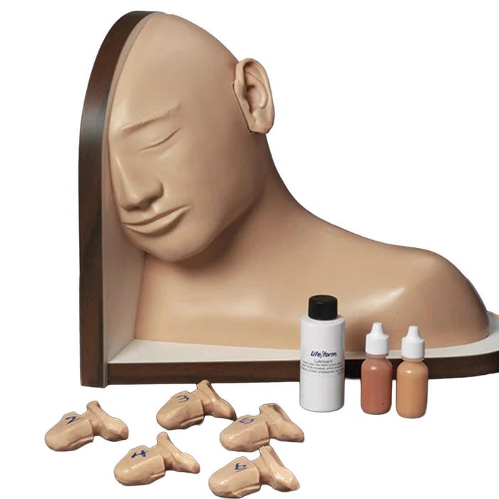 Nasco Healthcare Ear Examination Simulator and Basic Nursing Set