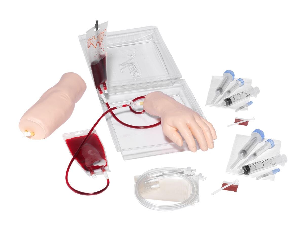 Life/form Portable IV Arm and Hand Trainers, Light