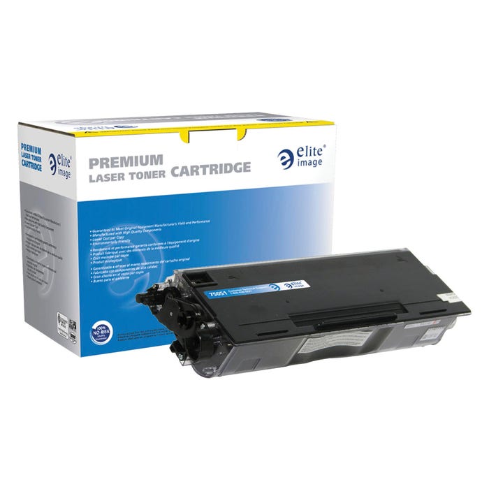 Elite Image Ink Toner Cartridge for Brother TN460, Black