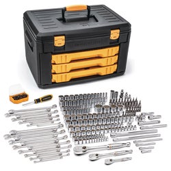 GEARWRENCH 243-Piece 12-Point Mechanics Tool Set with Storage Case