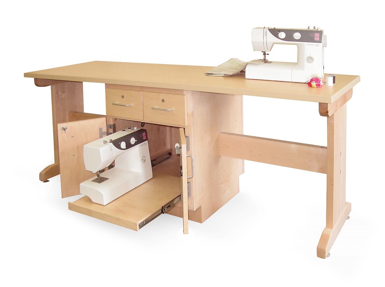 Hann Manufacturing Nasco Exclusive Dual Project Station, 24 x 72 x 29-3/4 Inches