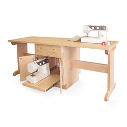 Hann Manufacturing Nasco Exclusive Dual Project Station, 24 x 72 x 29-3/4 Inches