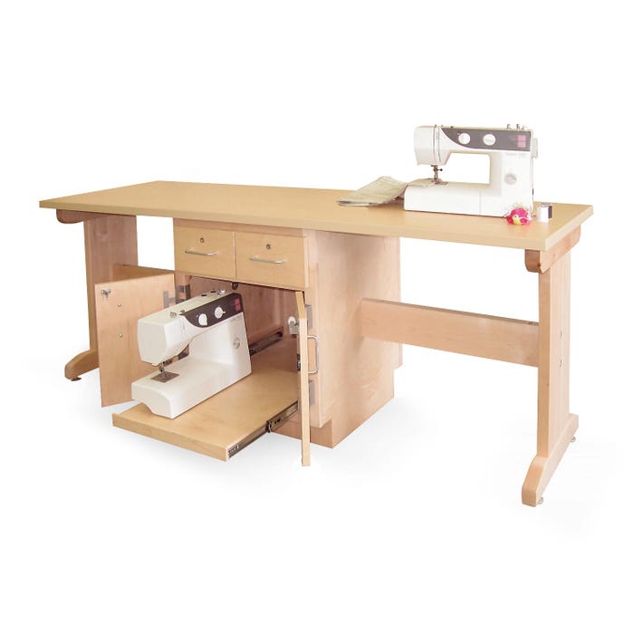 Hann Manufacturing Nasco Exclusive Dual Project Station, 24 x 72 x 29-3/4 Inches