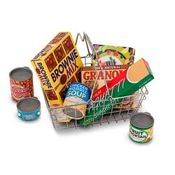 Image for Melissa & Doug Let's Play House Grocery Basket, 9 Pieces from School Specialty