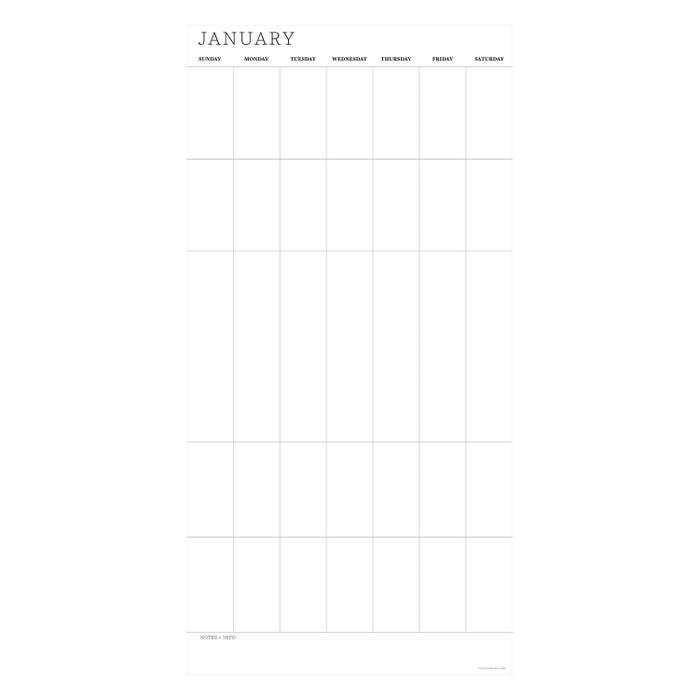 TF Publishing Undated Dry Erase Wall Calendar, 12 x 12 Inches