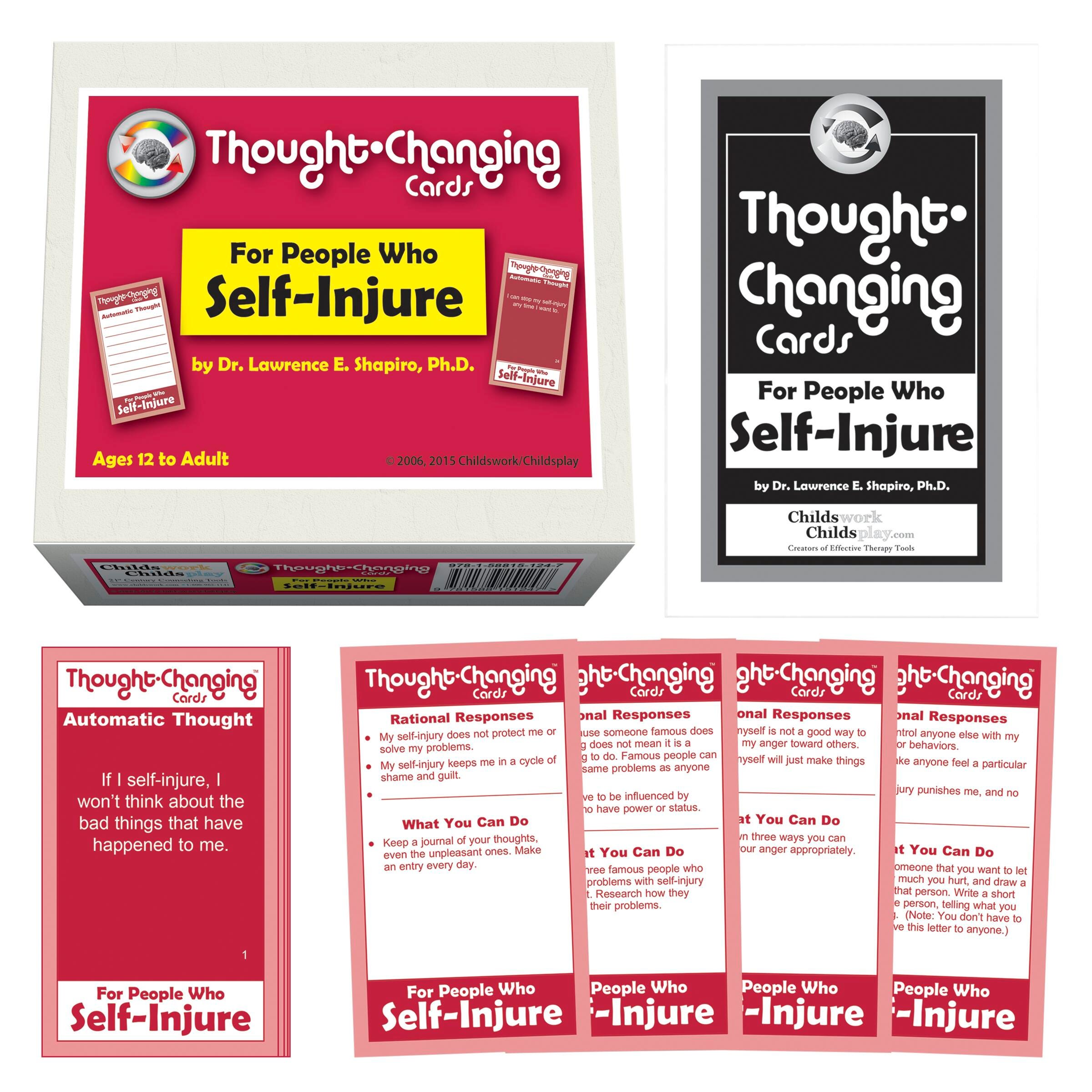 Thought-Changing Cards for People Who Self-Injure 2214691