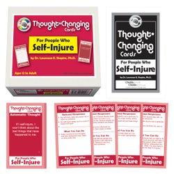 Childswork/Childsplay Thought-Changing Cards for People Who Self-Injure, Ages 12 and Up, Set of 50